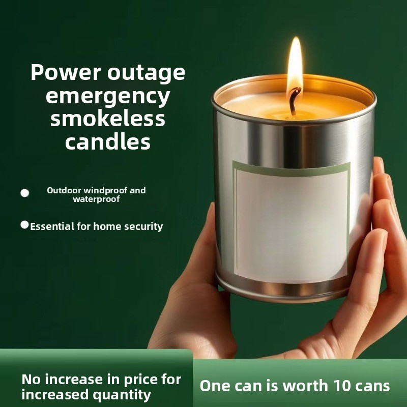 Unity Candle Set - Lilin Pencegah Bencana Darurat Tanpa Asap
