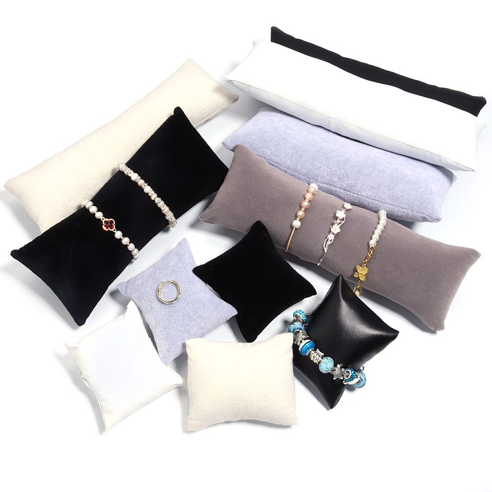 1 buah perhiasan kulit PU belu - Ring Bearer Pillow ulasan dan harga