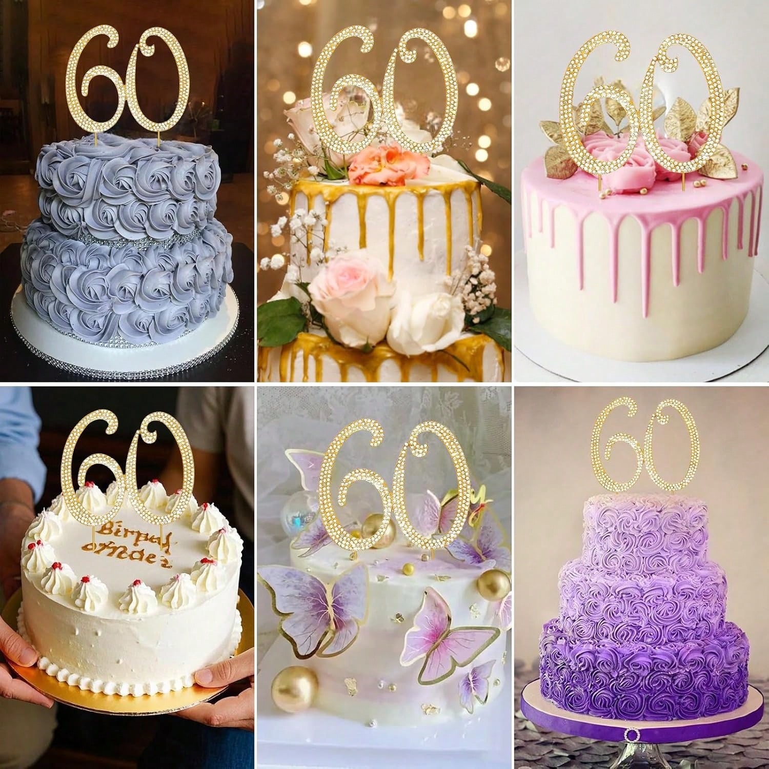 Topper Kue Angka Berlian Imita - Unity Candle Set ulasan dan harga
