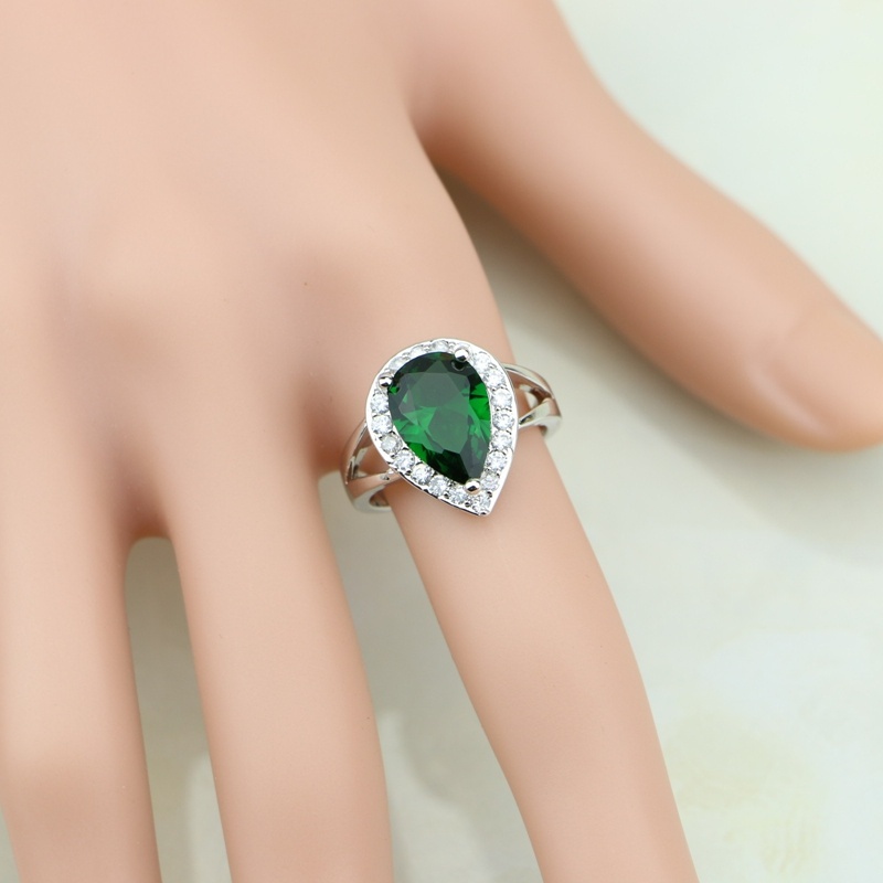 Air Drop Cincin Perak 925 Hija - Wedding Z ulasan dan harga