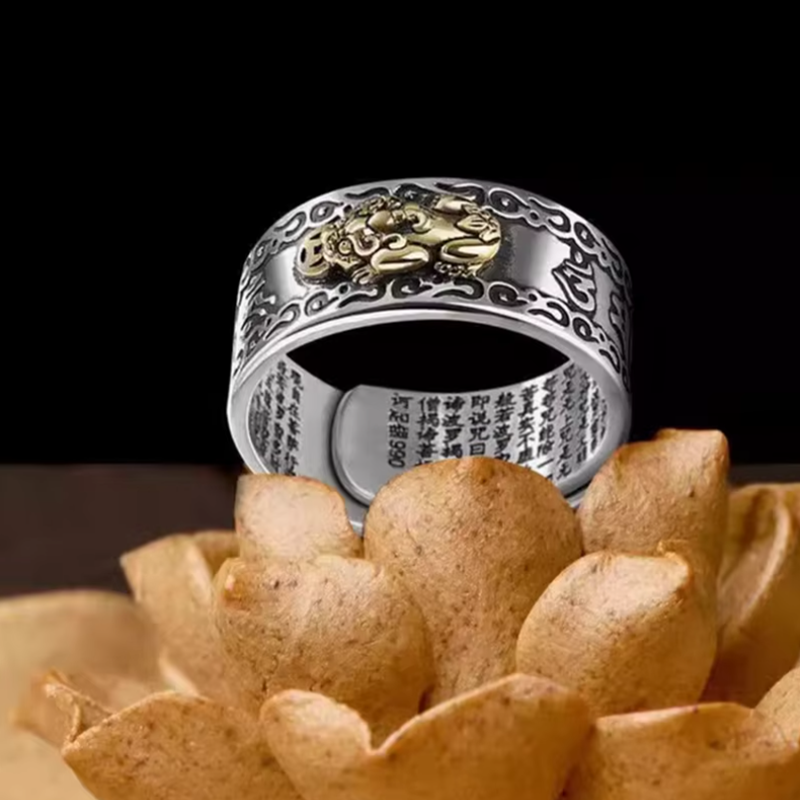 Cincin Pixiu Perak Murni S990  - Wedding Sutra ulasan dan harga